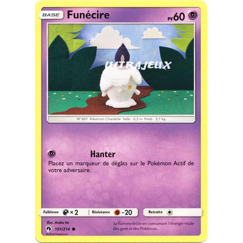 Pokémon - 101/214 - Funécire - Sl8 - Soleil Et Lune - Tonnerre Perdu - Commune