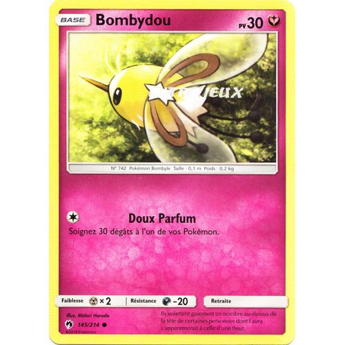 Pokémon - 145/214 - Sl8 - Soleil Et Lune - Tonnerre Perdu - Bombydou - Commune