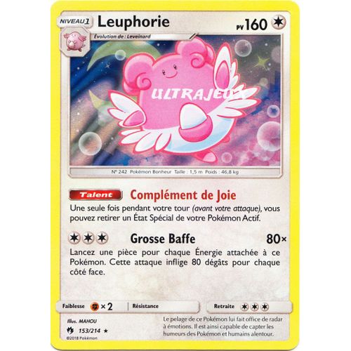 Pokémon - 153/214 - Leuphorie - Sl8 - Soleil Et Lune - Tonnerre Perdu - Holo Rare Foil