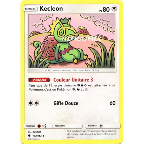Pokémon - 162/214 - Kecleon - Sl8 - Soleil Et Lune - Tonnerre Perdu - Peu Commune