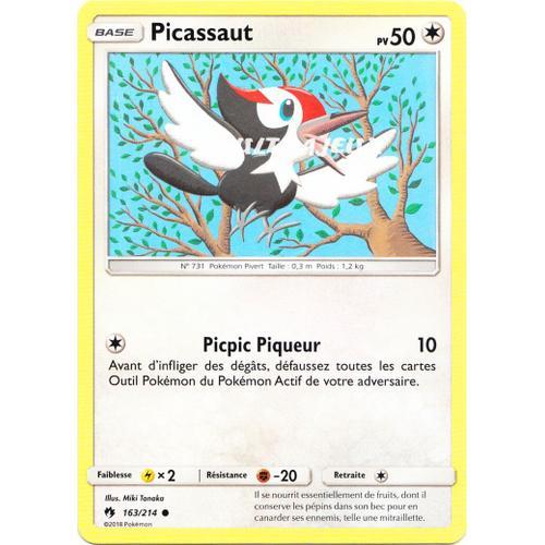 Pokémon - 163/214 - Picassaut - Sl8 - Soleil Et Lune - Tonnerre Perdu - Commune