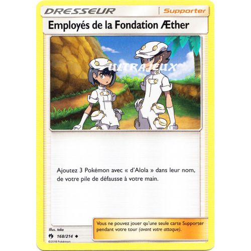 Pokémon - 168/214 - Empolyés De Fondation Æther - Sl8 - Soleil Et Lune - Tonnerre Perdu - Peu Commune