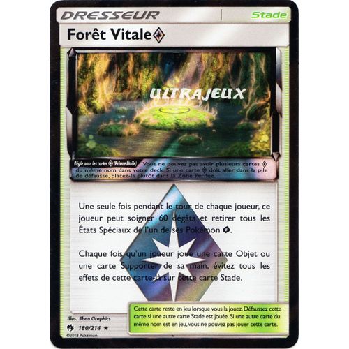 Pokémon - 180/214 - Sl8 - Soleil Et Lune - Tonnerre Perdu - Forêt Vitale Prisme - Prisme