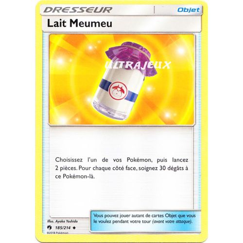 Pokémon - 185/214 - Lait Meumeu - Sl8 - Soleil Et Lune - Tonnerre Perdu - Peu Commune