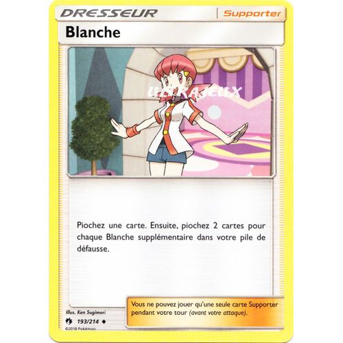Pokémon - 193/214 - Blanche - Sl8 - Soleil Et Lune - Tonnerre Perdu - Peu Commune