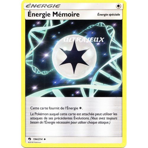 Pokémon - 194/214 - Énergie Mémoire - Sl8 - Soleil Et Lune - Tonnerre Perdu - Peu Commune