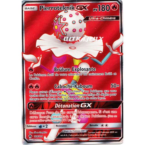 Pokémon - 199/214 - Sl8 - Soleil Et Lune - Tonnerre Perdu - Pierroteknik Gx - Ultra Rare