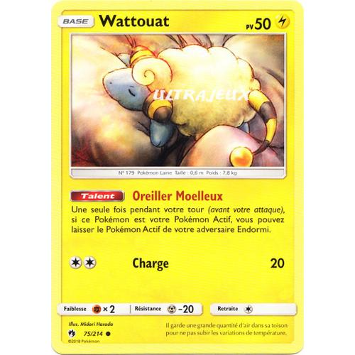 Pokémon - 75-R/214 - Wattouat - Reverse