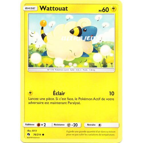 Pokémon - 76-R/214 - Wattouat - Reverse