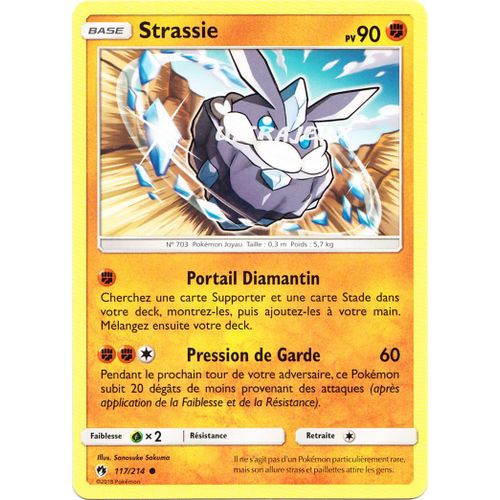 Pokémon - 117-R/214 - Strassie - Reverse