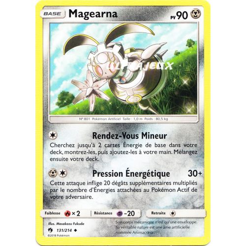 Pokémon - 131-R/214 - Magearna - Reverse