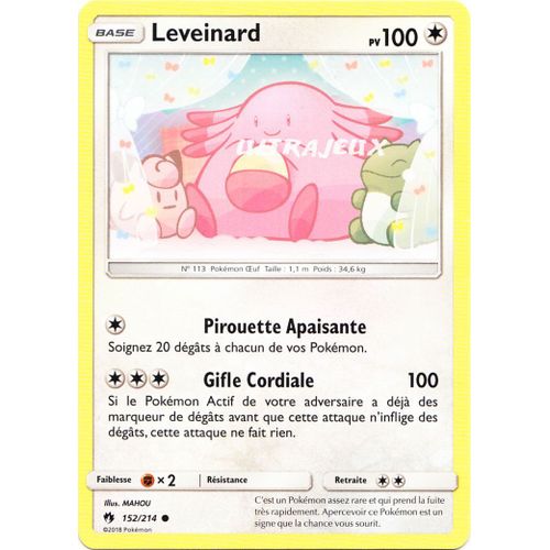 Pokémon - 152-R/214 - Leveinard - Reverse