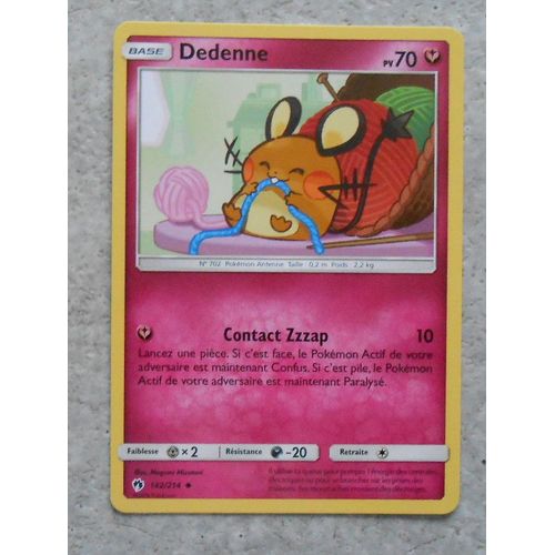 Dedenne 142/214 - Sl8 - Tonnerre Perdu - Vf