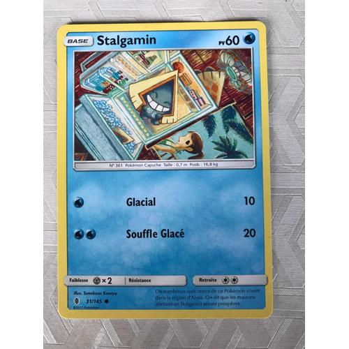 Cartes Pokemon 31/145 Stalgamin
