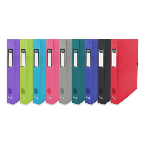 Elba Lot De 12 Boîtes De Classement Osmose 24x32 D40 Pp Coloris Aléatoire