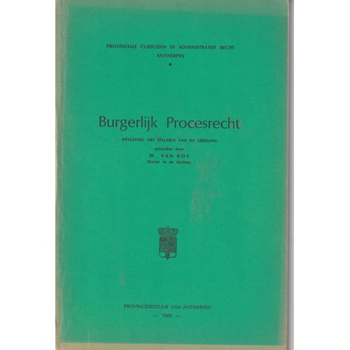 Burgerlijk Procesrecht