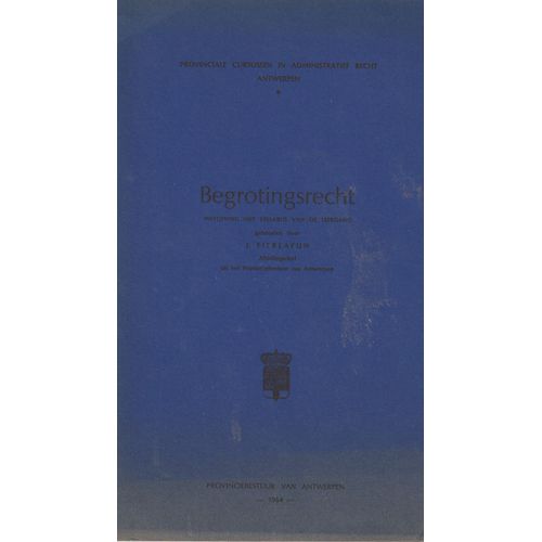Begrotingsrecht