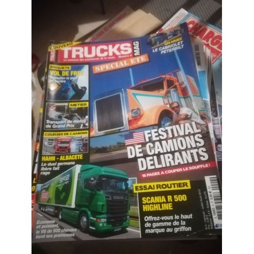 Trucks Mag 4 De 2012 Peterbilt Hot Rod,Halm,Scania R500,Mercedes Zetros,Motorhomes Ketterer,Dewald Type Kf