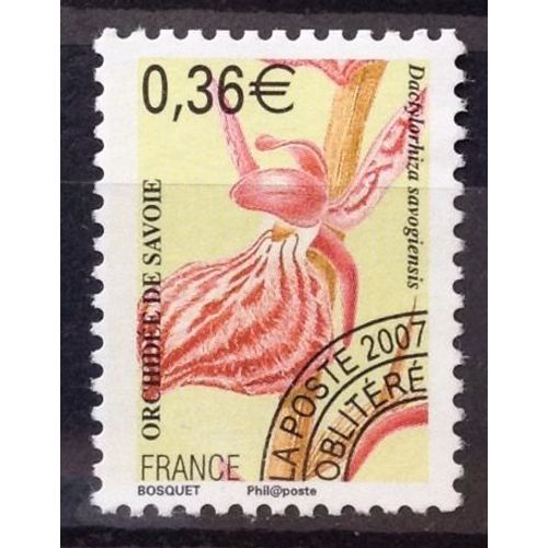 Préoblitéré Orchidées - Orchidée De Savoie 0,36 (Superbe N° 251) Obl - France Année 2007 - N22722