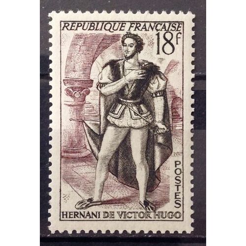 Théâtre Français - Hernani 18f (Impeccable N° 944) Neuf** Luxe (= Sans Trace De Charnière) - France Année 1953 - N22532