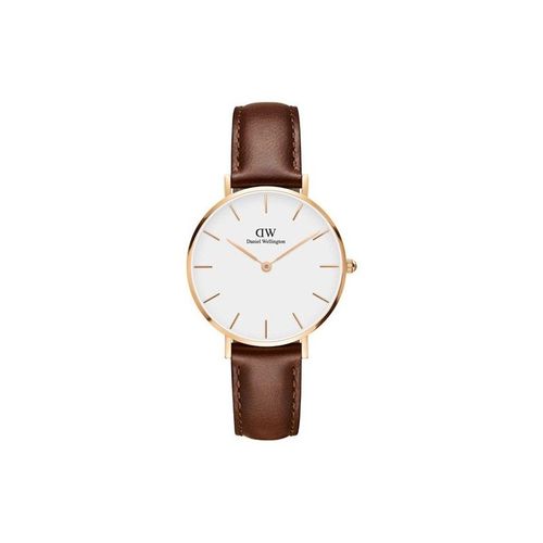 Montre Femme Daniel Wellington Petite Modèle St Mawes Marron  - Dw00100175