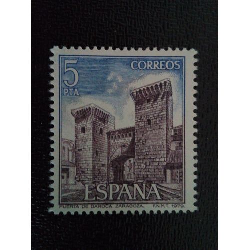 Timbre Espagne Yt 2178 Porte De Daroca 1979