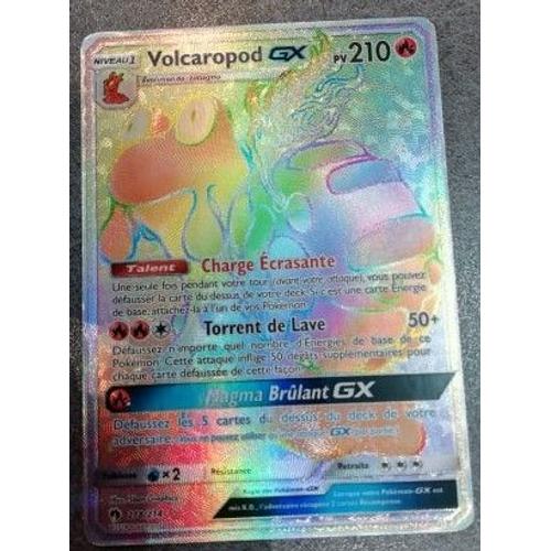 Pokemon Gx Ghost Fullart Volcaropod 218 / 214