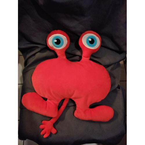 Gros Doudou Coussin Alien Monstre Rouge Blimp Figur Ikea