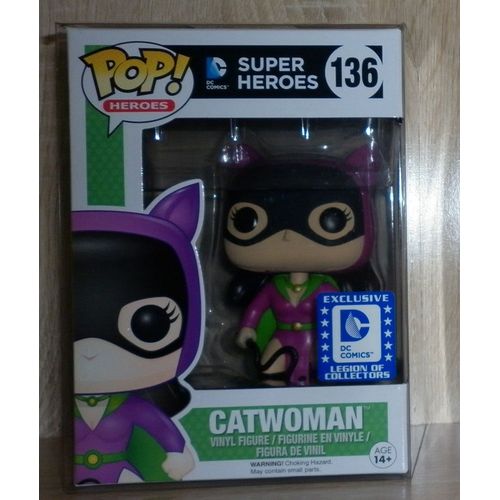 Figurine Pop - Dc Comics - Catwoman Legion Of Collectors - Funko Pop N°136