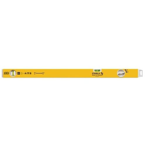 Stabila Type 80 T 18880 Niveau à bulle télescopique 80 cm, 127 cm 1.0 mm/m Etalonné selon: d'usine (sans certificat)