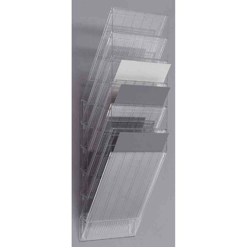 Durable Set Porte Brochures Murales "Flexiboxx 6", A4