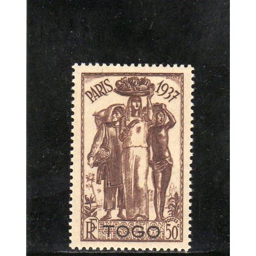 Timbre-Poste Du Togo (Exposition Internationale De Paris)
