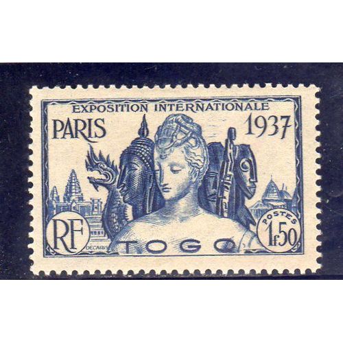 Timbre-Poste Du Togo (Exposition Internationale De Paris)
