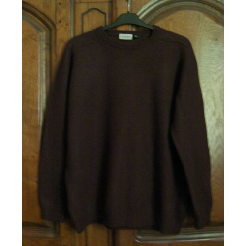 Pull Marron Marque Canda - Taille L