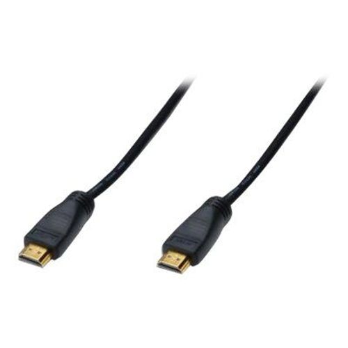 ASSMANN HDMI High Speed - Câble HDMI - HDMI mâle pour HDMI mâle - 40 m - double blindage - noir