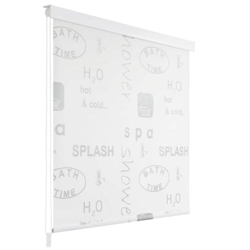 vidaXL Store roulant de douche 140 x 240 cm Éclaboussure
