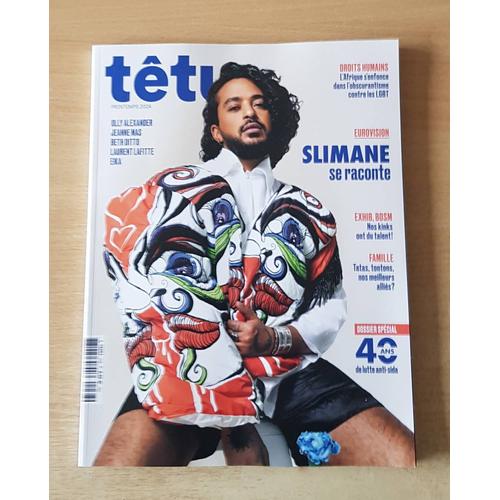 Magazine Têtu Printemps 2024 Au Sommaire  Olly Alexander Jeanne Mas  Beth Ditto  Laurent Lafitte Droits Humains L'afrique S'enfonce Dans L'obscurantisme Contre Les Lgbt Eurovision Slimane Se Raco