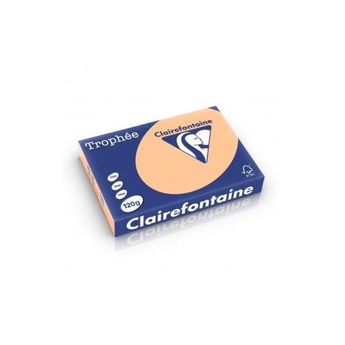 Trophée Ramette 250 Feuilles Papier 120g A4 210x297 mm Certifié FSC Abricot