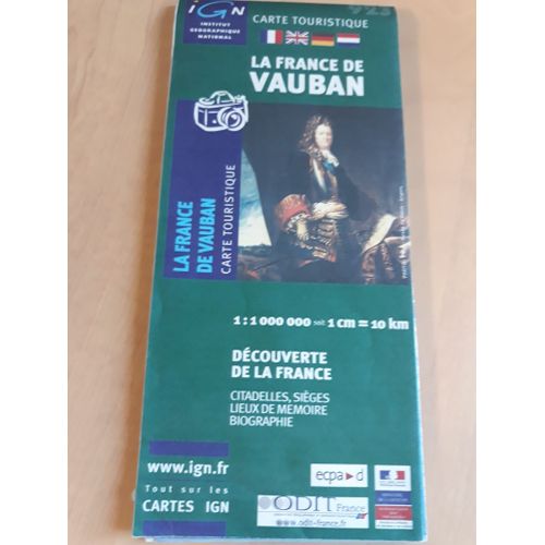 Carte Touristique La France De Vauban