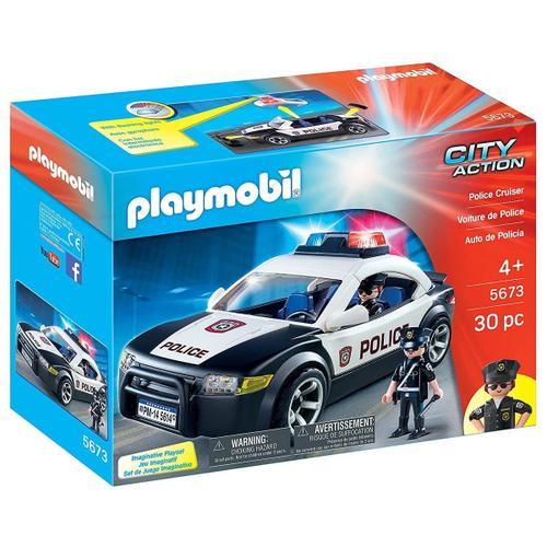 Playmobil City Action 5673 - Voiture De Police