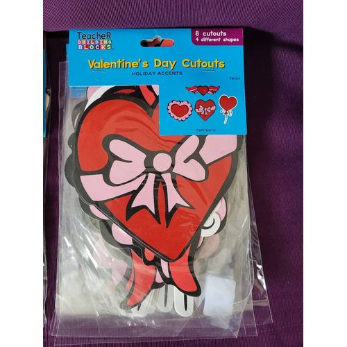 Décoration St Valentin en carton