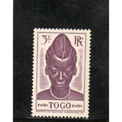 Timbre-Poste Du Togo (Jeune Fille)