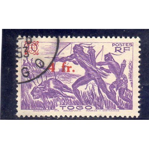 Timbre-Poste Du Togo (Chasse À LArc)