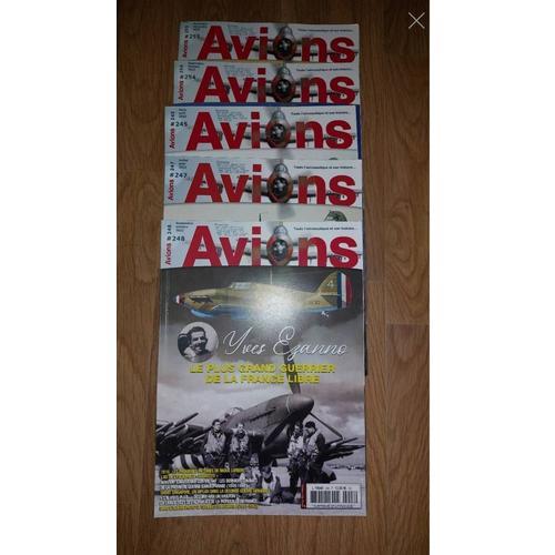 Avions : Lot De 6 Magazines