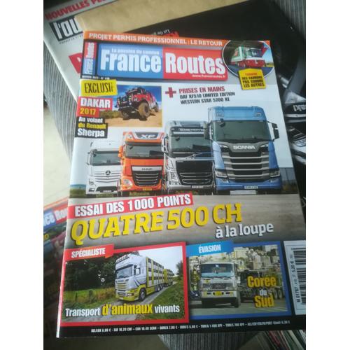 France Routes 418 De 2017 Volvo Fh500 Globetrotter Xl,Daf Xf510 Super Space,Scania S500 Highline,Mercedes Actros Gigaspace 1848,Western Star 5700 Xe,Daf Xf510 Limited Edition Fcp,Volvo Fh3