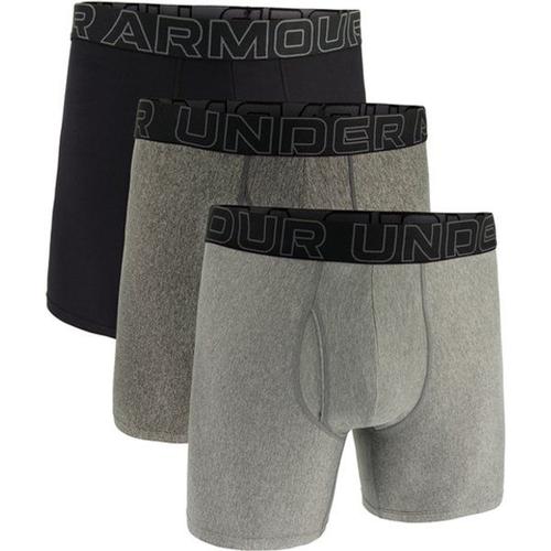 Performance Tech 6 Solid Boxerjock 3 Pack Sous-Vêtement Taille S, Gris