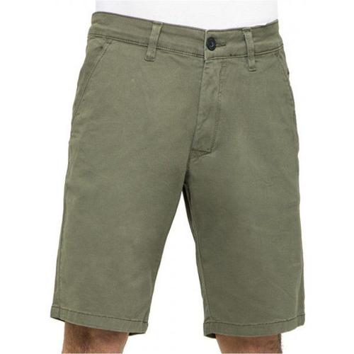 Flex Grip Chino Short Short Taille 31, Vert Olive