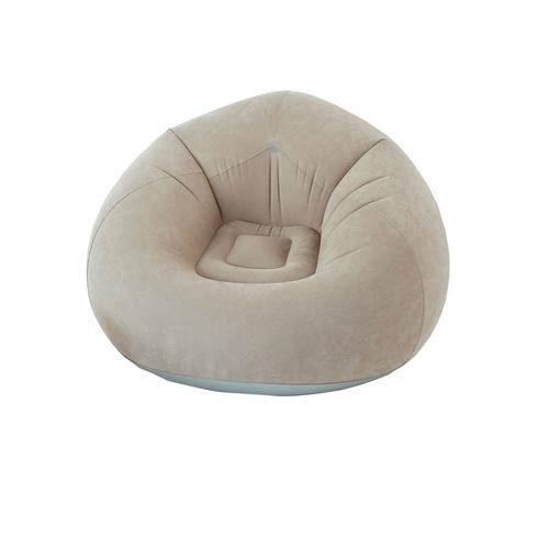 Fauteuil Gonflable Déperlant 100x100 Cm - Naturel Naturel