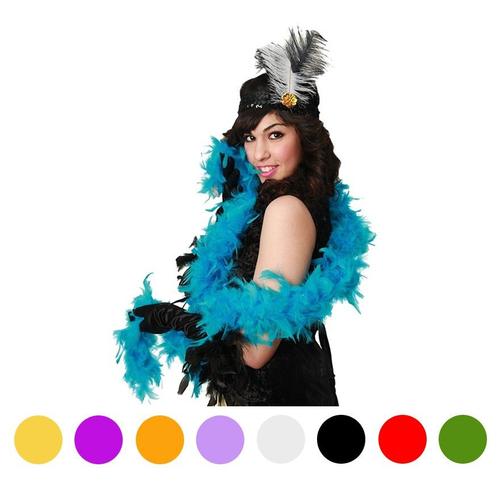 Boa De Plumes Plusieurs Couleurs 66 Gr Et 200 Cm (Couleur Rouge)