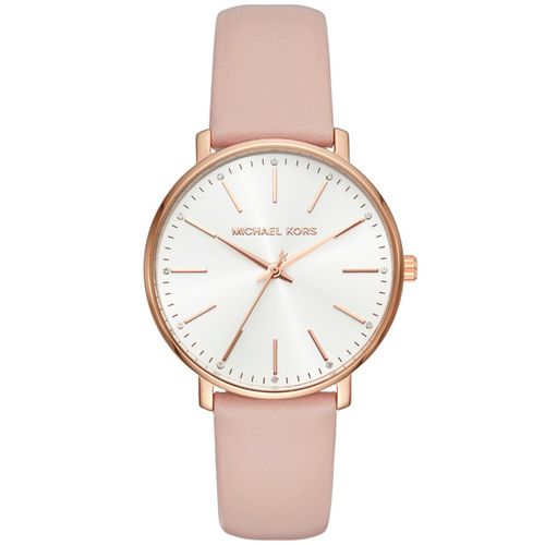 Montre Michael Kors En Cuir Rose